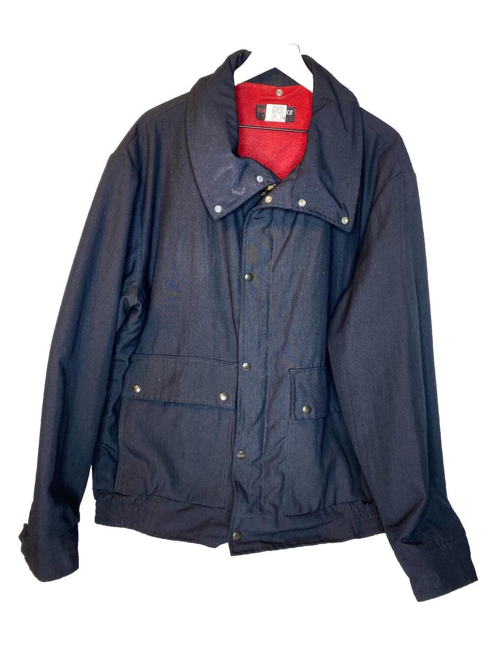 F.R. Express Work Jacket Black, Lined Men’s XL